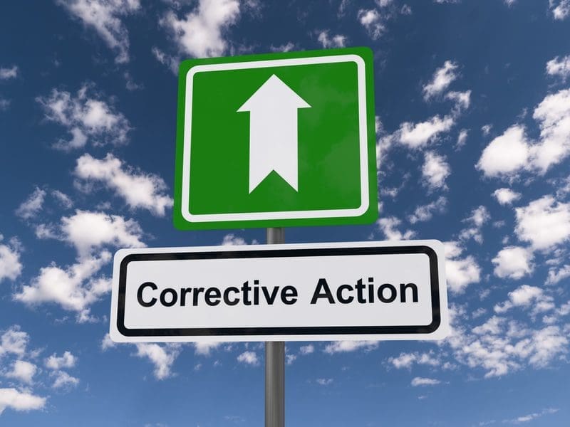 Corrective Actions